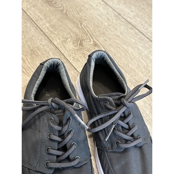 Cuater Travis Mathew Quincy Sneakers Mens 8 Black Canvas Golf Casual Shoes - Picture 2 of 2